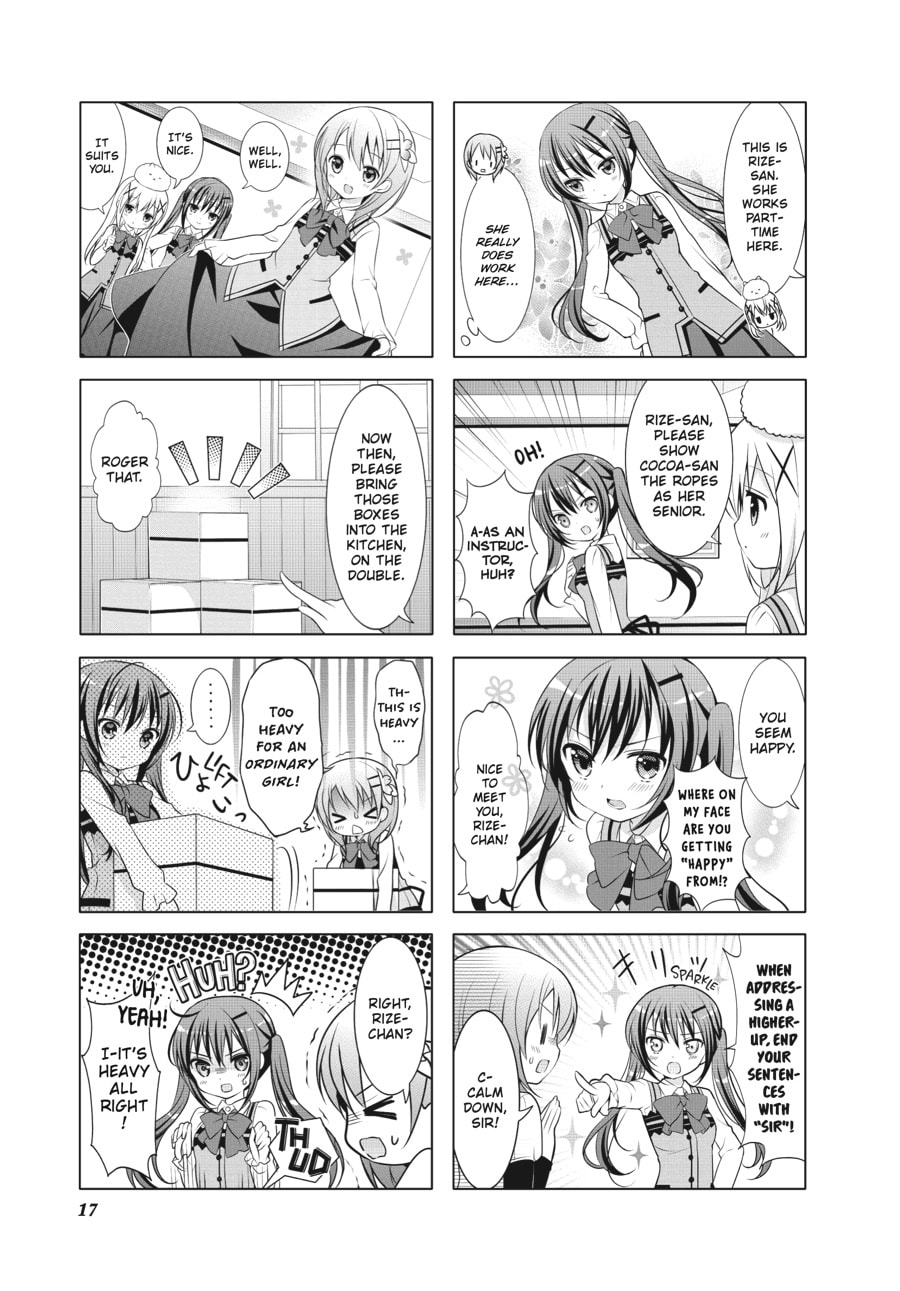 Is the order a rabbit? – Chapter 1 page 6