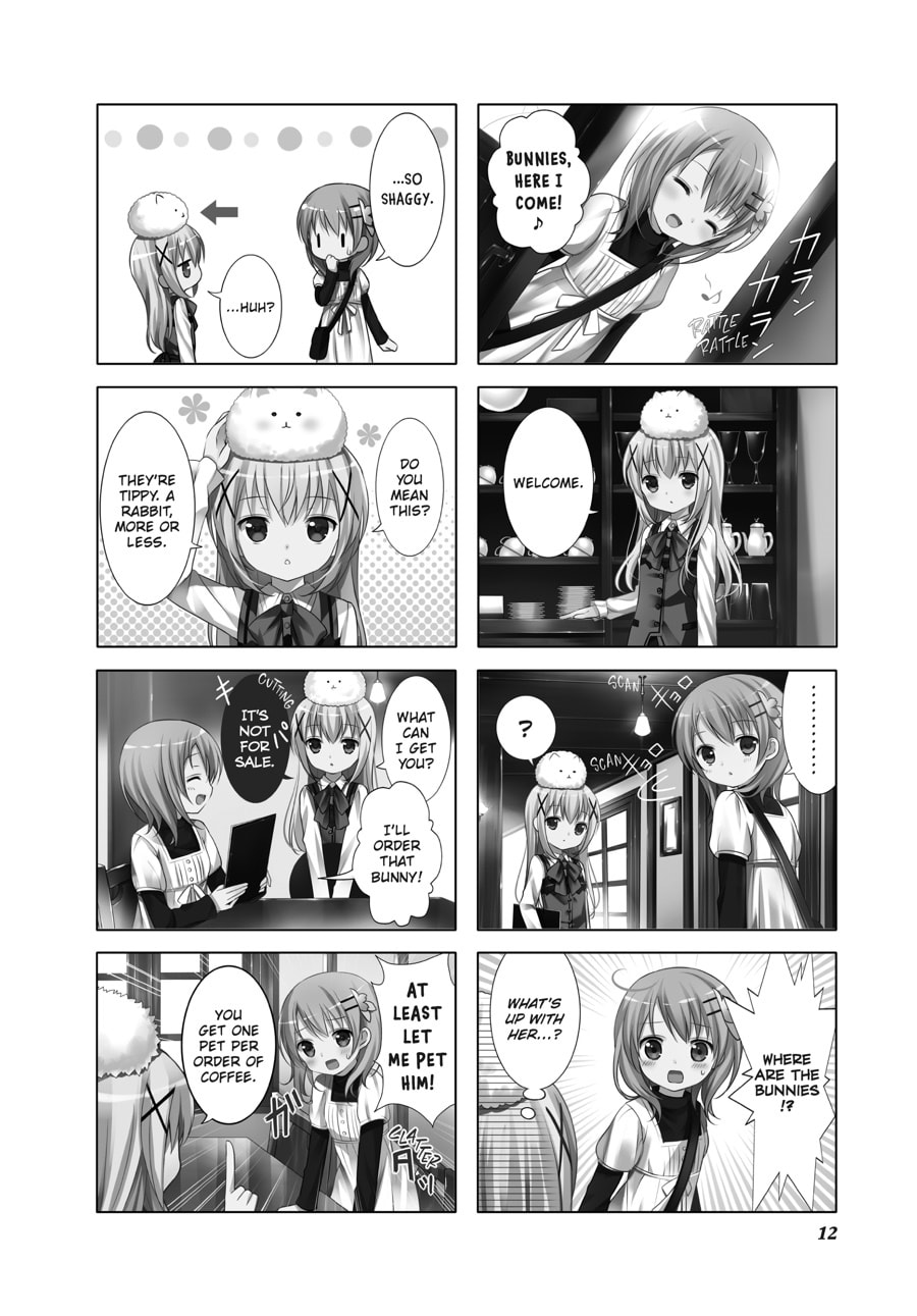 Is the order a rabbit? – Chapter 1 page 1