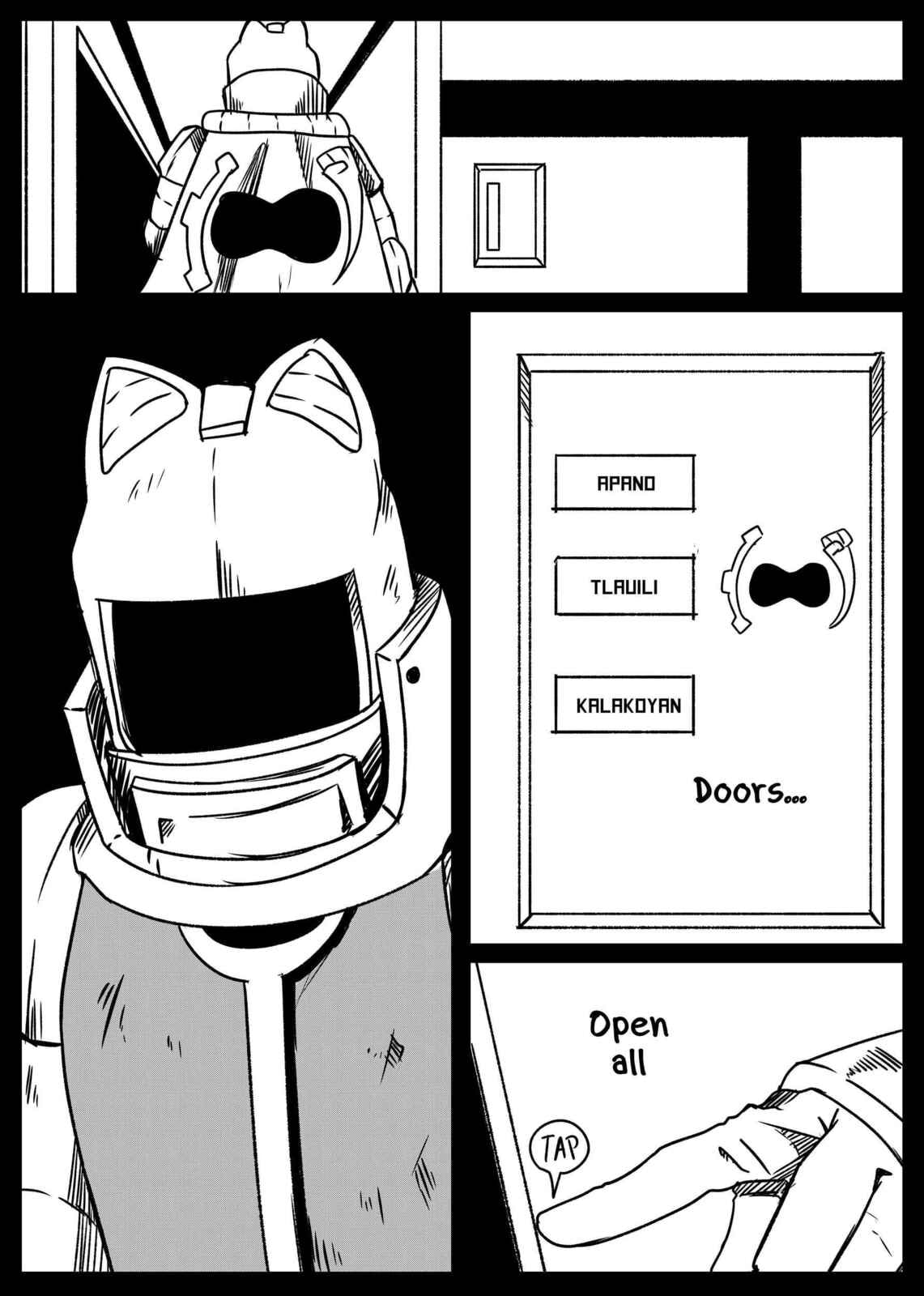Drifting through a void III page 3