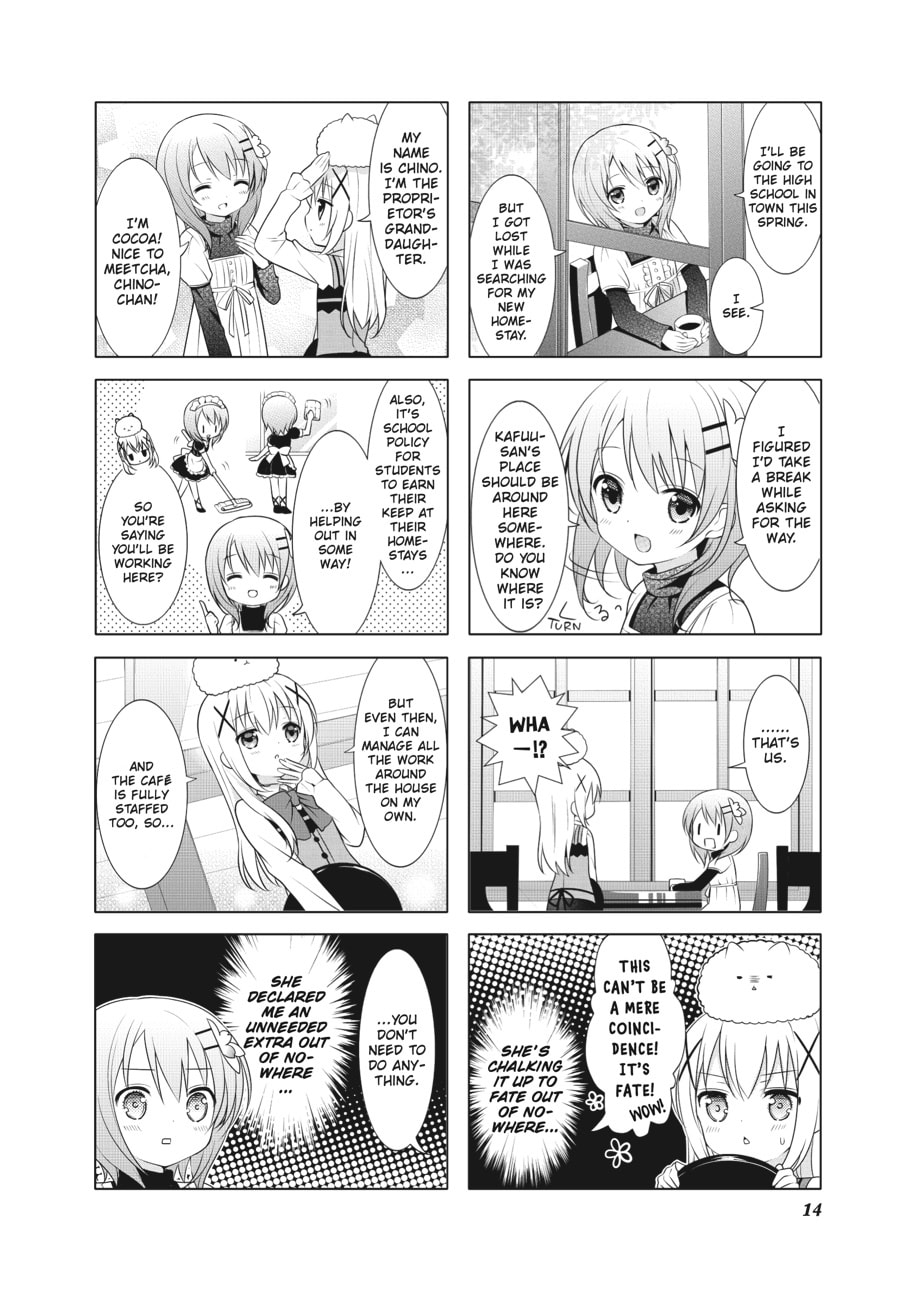 Is the order a rabbit? – Chapter 1 page 3