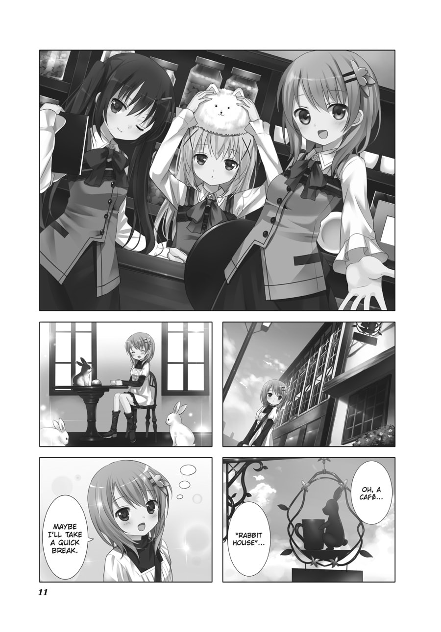 Is the order a rabbit? – Chapter 1 page 0