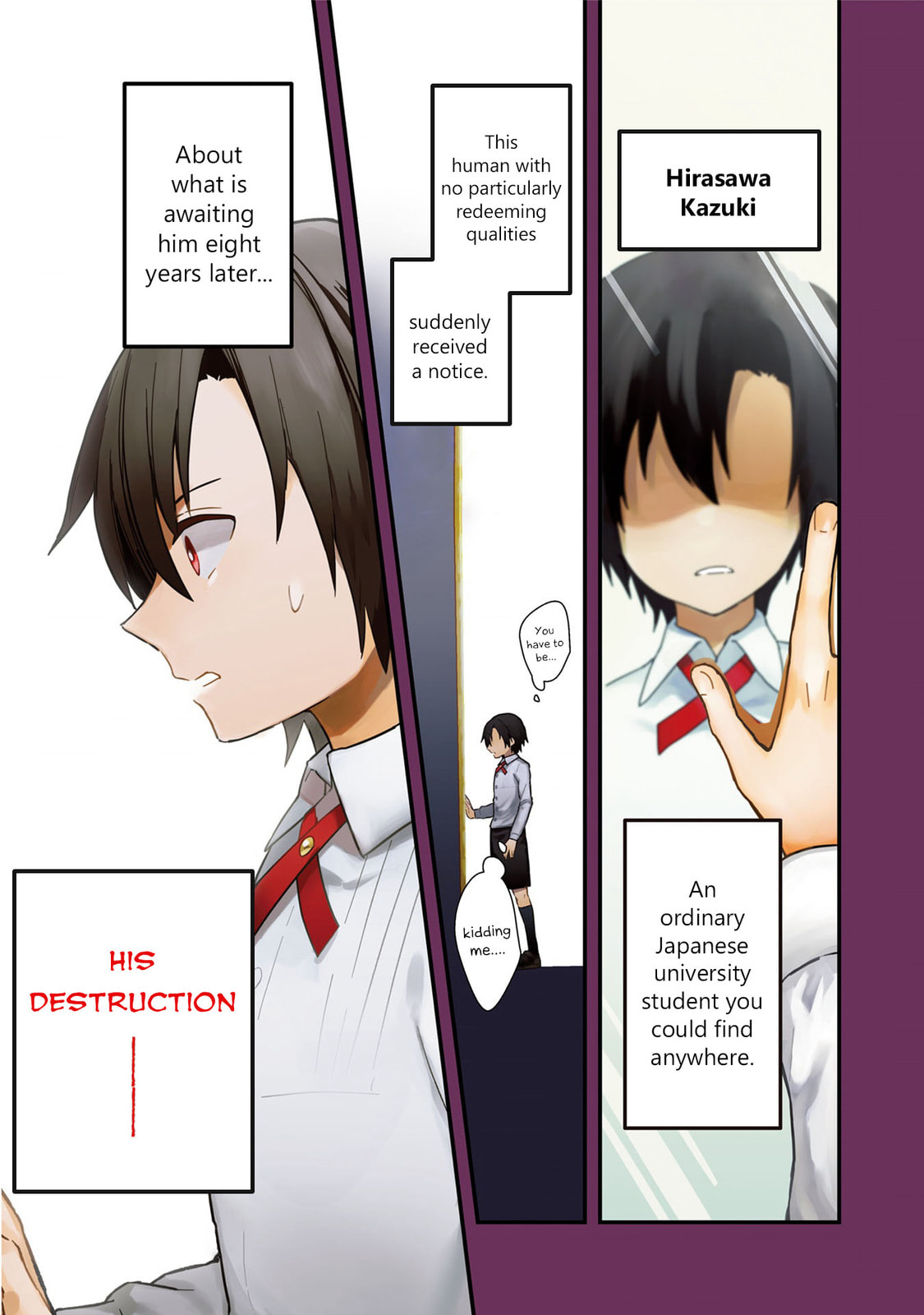 Once I Realized It, I Was In A Game page 0