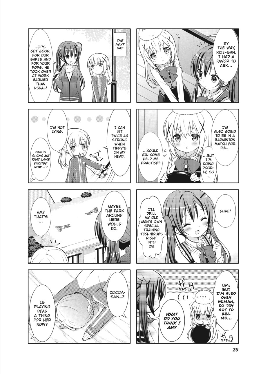 Is the order a rabbit? – Chapter 15 page 1